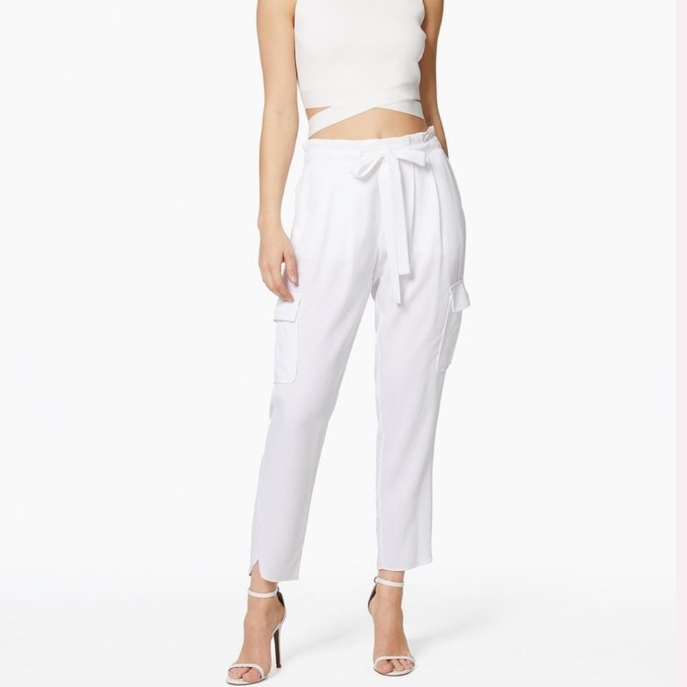 Ramy Brook Pocket Allyn Pant in Ivory Size S NWT